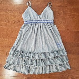 Kentucky Wildcats Pink, grey ruffle dress